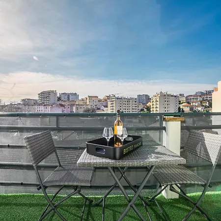 The Loft - Superb 2 Bedrooms On Floor With Terrace - 10min To Palais & Beach! * Cannes